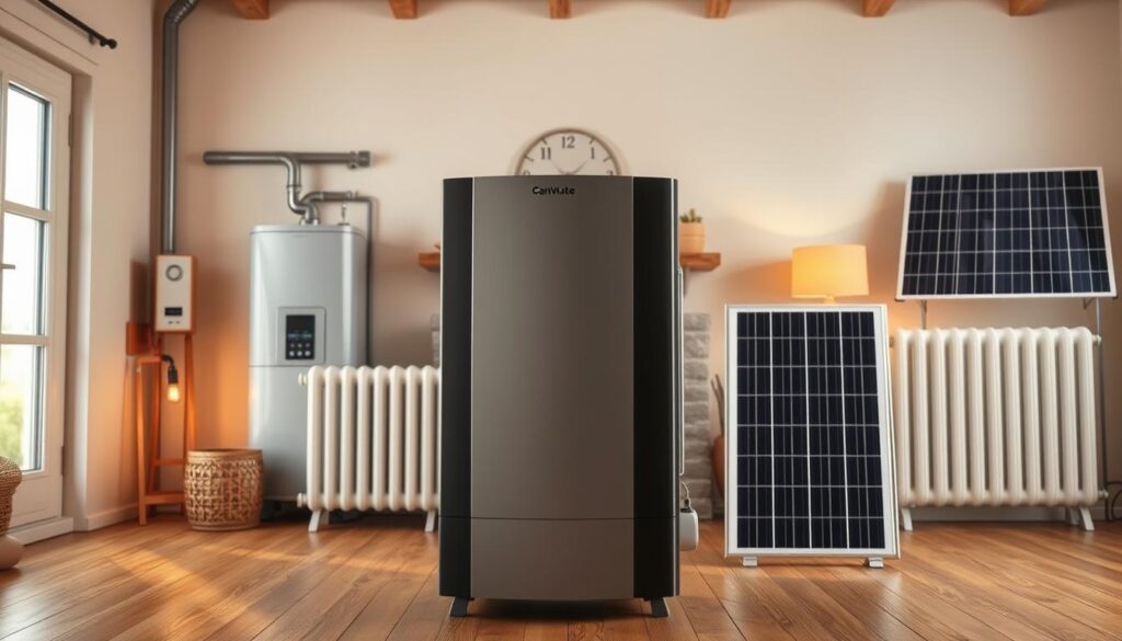 Comparatif systèmes de chauffage PAC air-eau