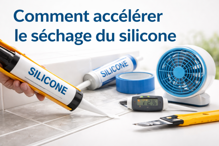 Comment accélérer le séchage du silicone : méthodes efficaces et erreurs à éviter