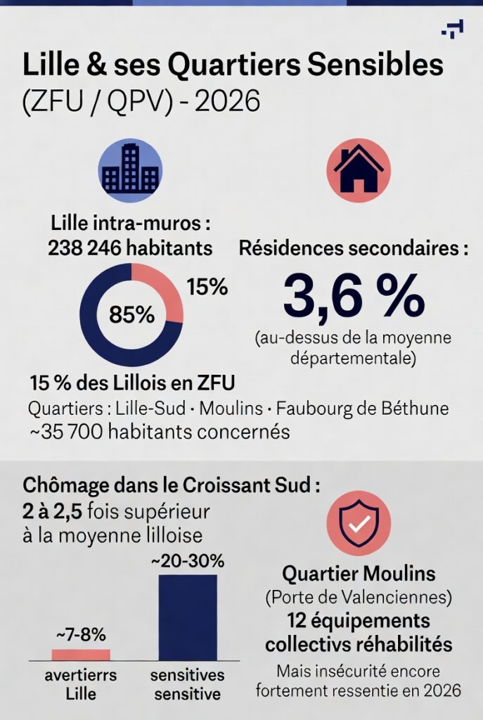 Quels quartiers à éviter absolument à Lille